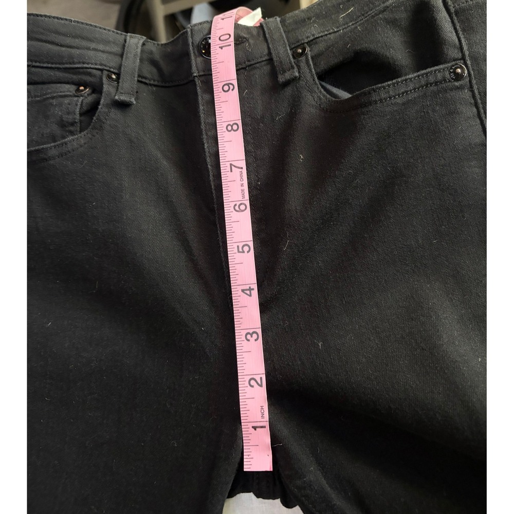 Rag & Bone Nina High-Rise Ankle Flare Black Jeans Size 26 W2242K270BLK - Picture 5 of 8